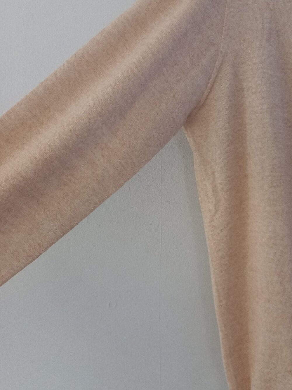 BELLEROSE very thin merino wool cream cardigan - Picture 4 of 11